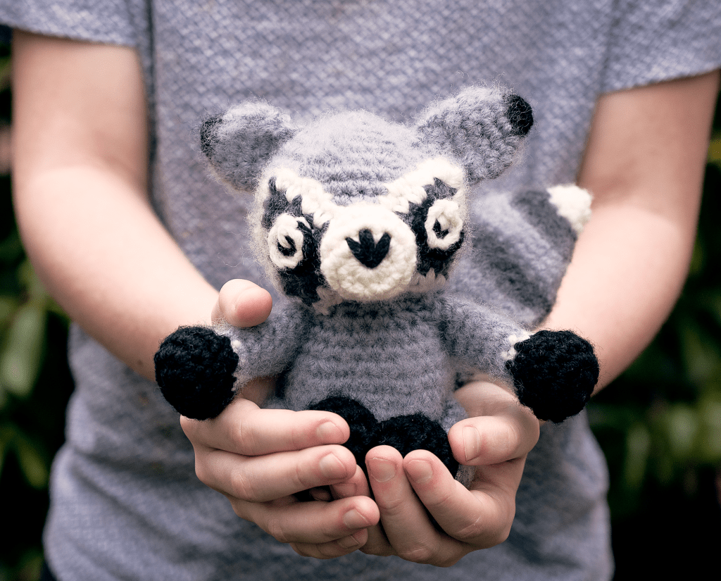 Crochet Racoon